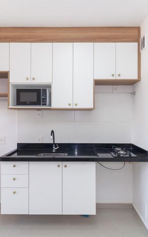 Apartamento para alugar com 29m², 1 quarto e sem vaga Apartamento para alugar com 29m², 1 quarto e sem vagaCozinha