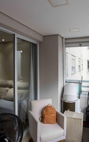 Apartamento à venda com 65m², 2 quartos e 1 vagaVaranda gourmet