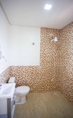 Casa para alugar com 125m², 2 quartos e sem vagaBanheiro do Quarto 1