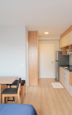 Studio à venda com 29m², 1 quarto e sem vagaStudio