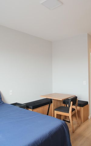 Studio à venda com 29m², 1 quarto e sem vagaStudio