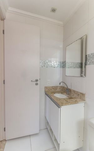 Apartamento para alugar com 60m², 2 quartos e 1 vaga Apartamento para alugar com 60m², 2 quartos e 1 vagaBanheiro
