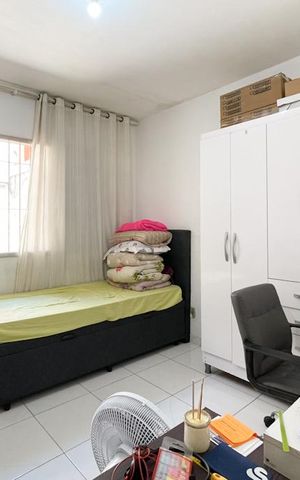 Casa à venda com 66m², 2 quartos e 1 vagaQuarto 1