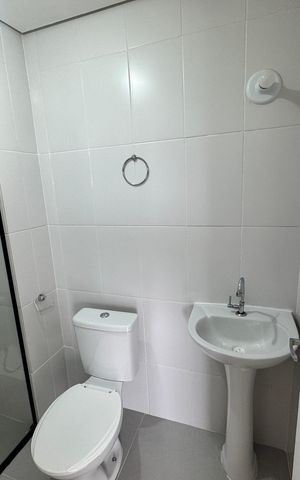 Apartamento para alugar com 41m², 2 quartos e 1 vaga Apartamento para alugar com 41m², 2 quartos e 1 vagaBanheiro