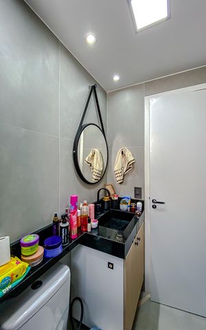 Apartamento para alugar com 65m², 3 quartos e 1 vagaBanheiro da Suíte