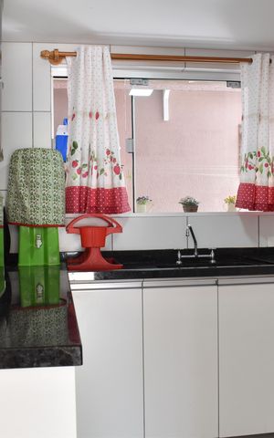 Casa de condomínio à venda com 110m², 3 quartos e 2 vagasCozinha