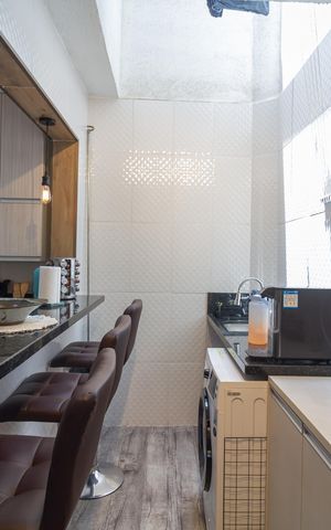 Casa de condomínio à venda com 68m², 2 quartos e 1 vaga Casa de condomínio à venda com 68m², 2 quartos e 1 vagaCozinha e Área de Serviço