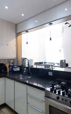 Casa de condomínio à venda com 68m², 2 quartos e 1 vaga Casa de condomínio à venda com 68m², 2 quartos e 1 vagaCozinha e Área de Serviço