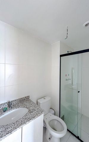 Apartamento à venda com 52m², 2 quartos e 1 vagaBanheiro da Suíte