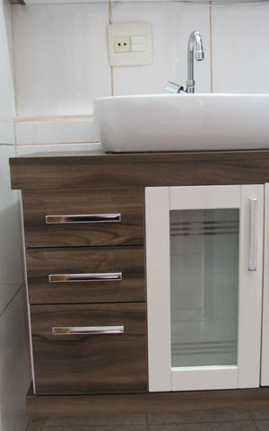 Apartamento à venda com 65m², 2 quartos e 1 vagaBanheiro Social