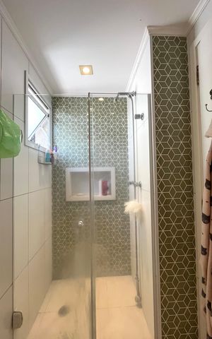 Apartamento à venda com 67m², 2 quartos e 2 vagas Apartamento à venda com 67m², 2 quartos e 2 vagasBanheiro da Suíte