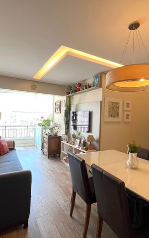 Apartamento à venda com 67m², 2 quartos e 2 vagas Apartamento à venda com 67m², 2 quartos e 2 vagasSala