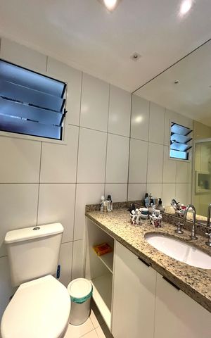 Apartamento à venda com 67m², 2 quartos e 2 vagas Apartamento à venda com 67m², 2 quartos e 2 vagasBanheiro Corredor