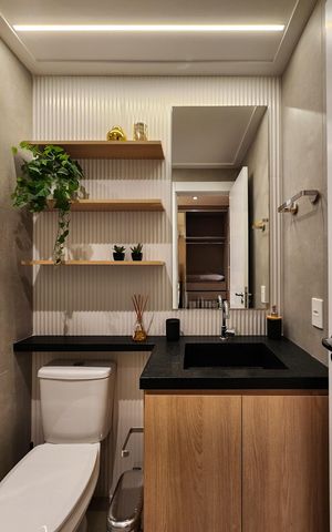 Studio à venda com 26m², 1 quarto e 1 vaga Studio à venda com 26m², 1 quarto e 1 vagaBanheiro