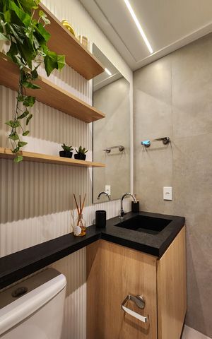 Studio à venda com 26m², 1 quarto e 1 vaga Studio à venda com 26m², 1 quarto e 1 vagaBanheiro