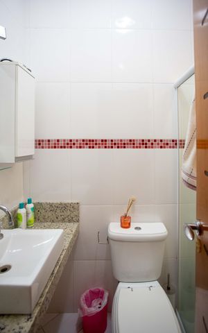 Casa à venda com 237m², 4 quartos e 5 vagasBanheiro da Suíte 3