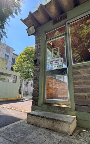 Apartamento para alugar com 42m², 2 quartos e sem vaga Apartamento para alugar com 42m², 2 quartos e sem vagaplaquinha fachada