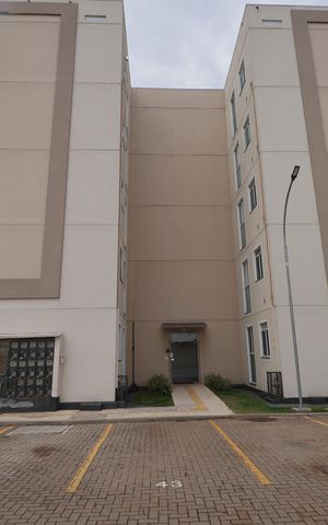 Apartamento à venda com 45m², 2 quartos e 1 vagaFachada do bloco