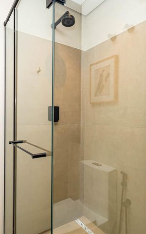 Studio para alugar com 31m², 1 quarto e 1 vaga Studio para alugar com 31m², 1 quarto e 1 vagaBanheiro