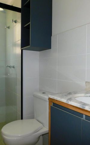 Apartamento para alugar com 60m², 2 quartos e 1 vagaBanheiro