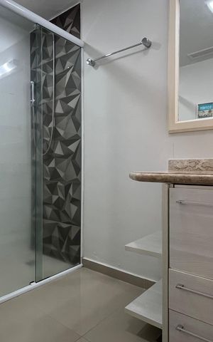 Studio para alugar com 34m², 1 quarto e 1 vaga Studio para alugar com 34m², 1 quarto e 1 vagaBanheiro da Suíte