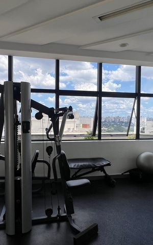 Studio para alugar com 34m², 1 quarto e 1 vaga Studio para alugar com 34m², 1 quarto e 1 vagaAcademia