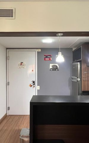 Studio para alugar com 34m², 1 quarto e 1 vaga Studio para alugar com 34m², 1 quarto e 1 vagaCozinha