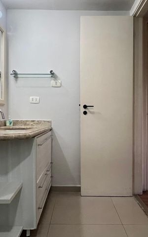 Studio para alugar com 34m², 1 quarto e 1 vaga Studio para alugar com 34m², 1 quarto e 1 vagaBanheiro da Suíte