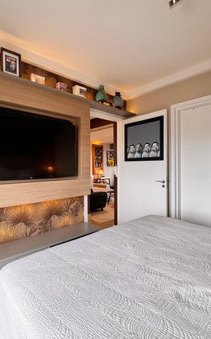 Apartamento à venda com 65m², 2 quartos e 2 vagas Apartamento à venda com 65m², 2 quartos e 2 vagasSuite