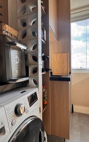 Apartamento à venda com 65m², 2 quartos e 2 vagas Apartamento à venda com 65m², 2 quartos e 2 vagasLavanderia