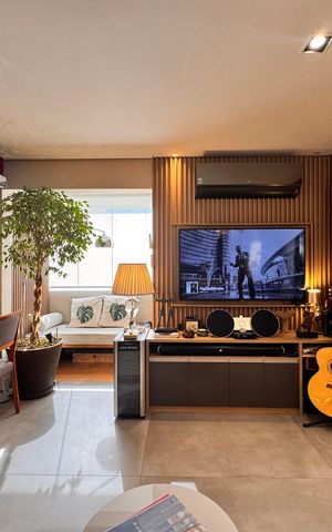 Apartamento à venda com 65m², 2 quartos e 2 vagas Apartamento à venda com 65m², 2 quartos e 2 vagasSala
