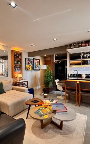 Apartamento à venda com 65m², 2 quartos e 2 vagas Apartamento à venda com 65m², 2 quartos e 2 vagasSala