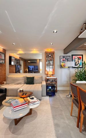 Apartamento à venda com 65m², 2 quartos e 2 vagas Apartamento à venda com 65m², 2 quartos e 2 vagasSala