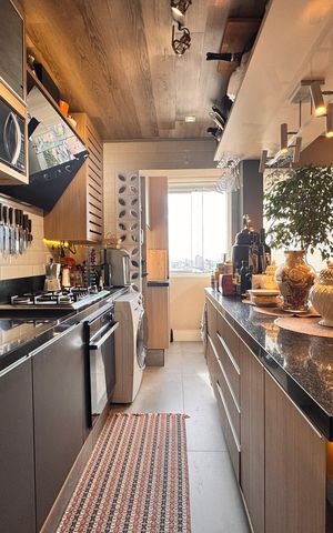 Apartamento à venda com 65m², 2 quartos e 2 vagas Apartamento à venda com 65m², 2 quartos e 2 vagasCozinha