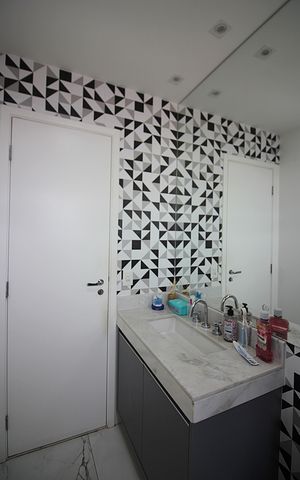 Apartamento à venda com 77m², 2 quartos e 1 vagaBanheiro Social