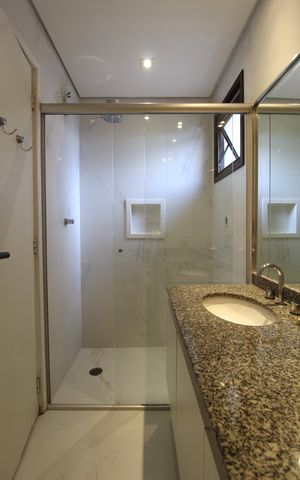 Apartamento para alugar com 70m², 1 quarto e 1 vagaBanheiro da Suíte