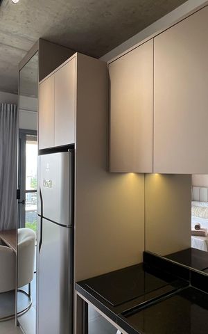 Studio para alugar com 21m², 1 quarto e sem vaga Studio para alugar com 21m², 1 quarto e sem vagaCozinha