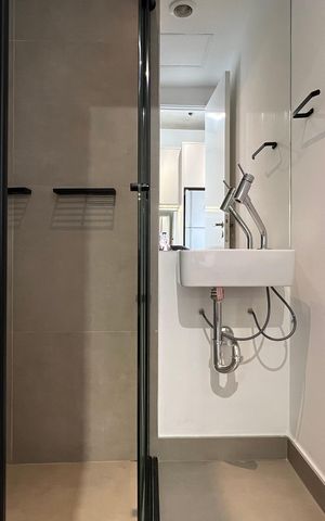 Studio para alugar com 21m², 1 quarto e sem vaga Studio para alugar com 21m², 1 quarto e sem vagaBanheiro