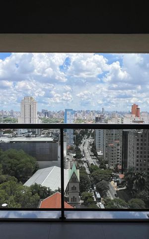 Studio para alugar com 21m², 1 quarto e sem vaga Studio para alugar com 21m², 1 quarto e sem vagaVaranda
