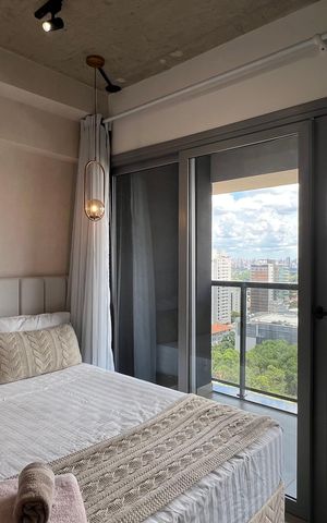 Studio para alugar com 21m², 1 quarto e sem vaga Studio para alugar com 21m², 1 quarto e sem vagaQuarto