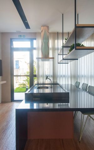 Apartamento para alugar com 27m², 1 quarto e sem vagaSalão de festas