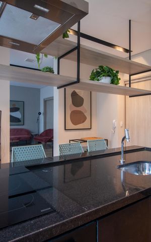 Apartamento para alugar com 27m², 1 quarto e sem vagaSalão de festas