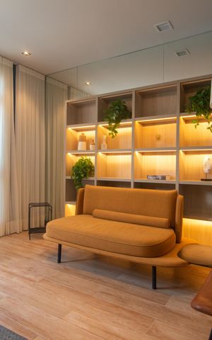 Apartamento para alugar com 27m², 1 quarto e sem vagaHall