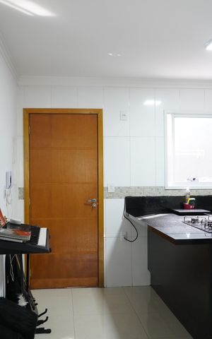Casa de condomínio à venda com 217m², 3 quartos e 2 vagasCozinha