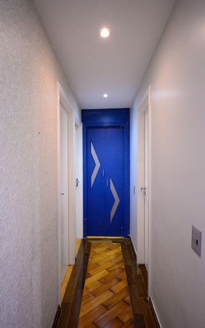 Apartamento para alugar com 65m², 3 quartos e 1 vaga Apartamento para alugar com 65m², 3 quartos e 1 vagaCorredor de acesso aos quartos