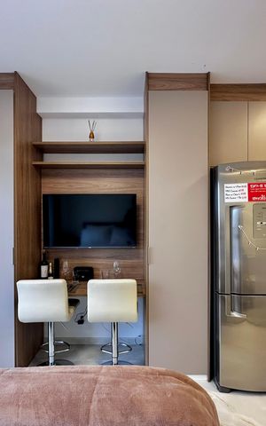 Studio para alugar com 25m², 1 quarto e sem vagaStudio