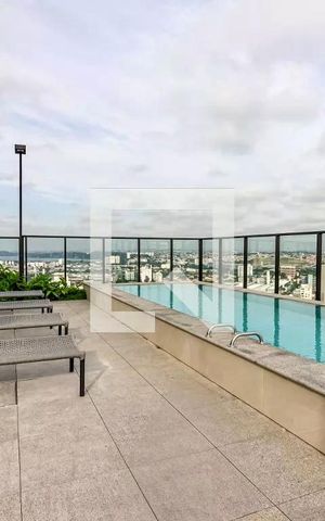 Studio para alugar com 25m², 1 quarto e sem vagaÁrea comum - Piscina