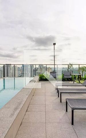 Studio para alugar com 25m², 1 quarto e sem vagaÁrea comum - Piscina
