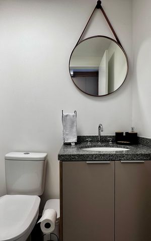 Studio para alugar com 25m², 1 quarto e sem vagaBanheiro Social