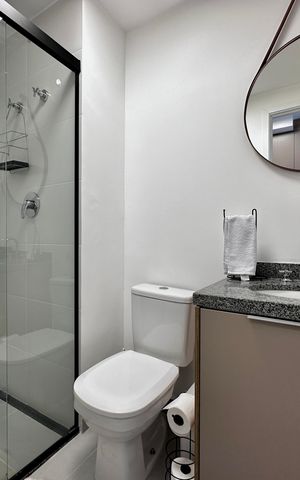 Studio para alugar com 25m², 1 quarto e sem vagaBanheiro Social